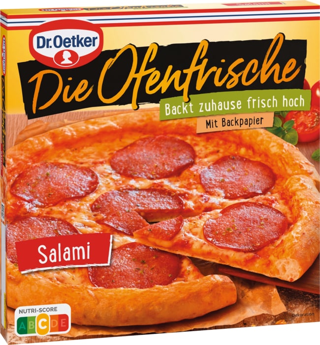 Dr. Oetker Pizza Die Ofenfrische, Tradizionale oder la Mia Pinsa