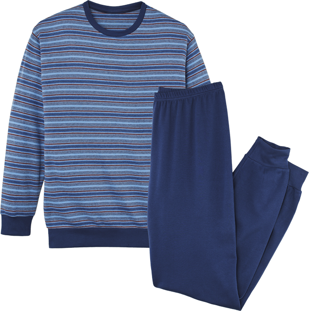 Herren Interlock-Pyjama