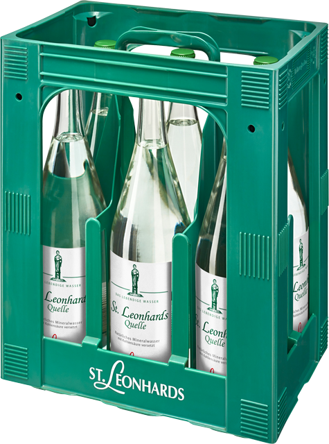 St. Leonhards Quelle Mineralwasser Medium oder Still