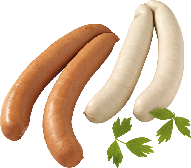 XXL Grillbratwurst rot oder weiß