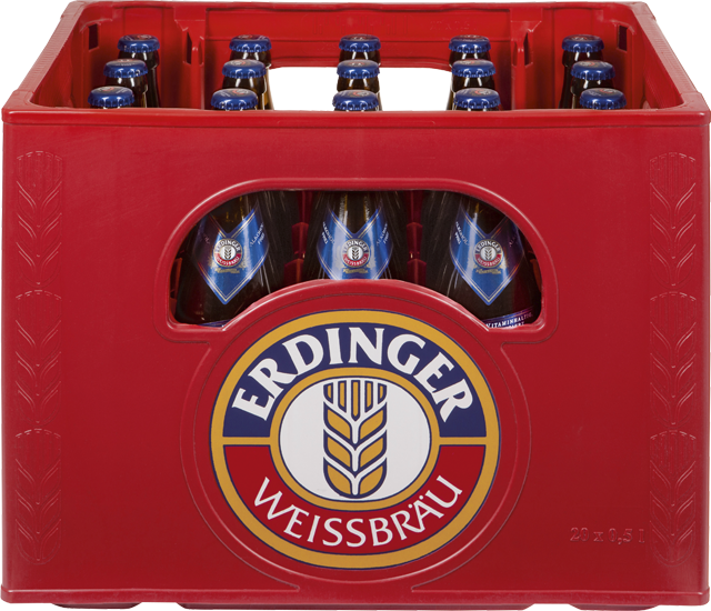 Erdinger Weißbier Alkoholfrei, Naturtrüb