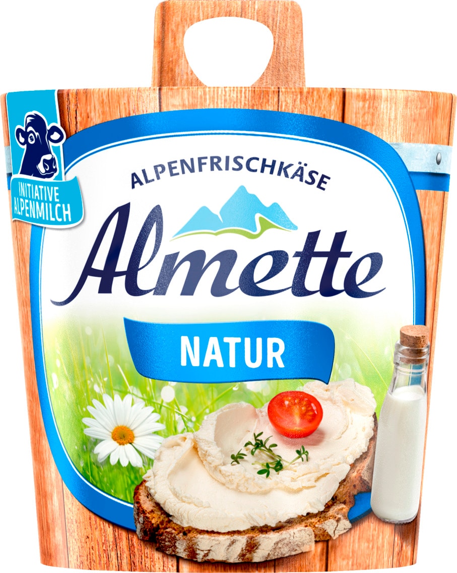 Almette Alpenfrischkäse oder -zubereitung