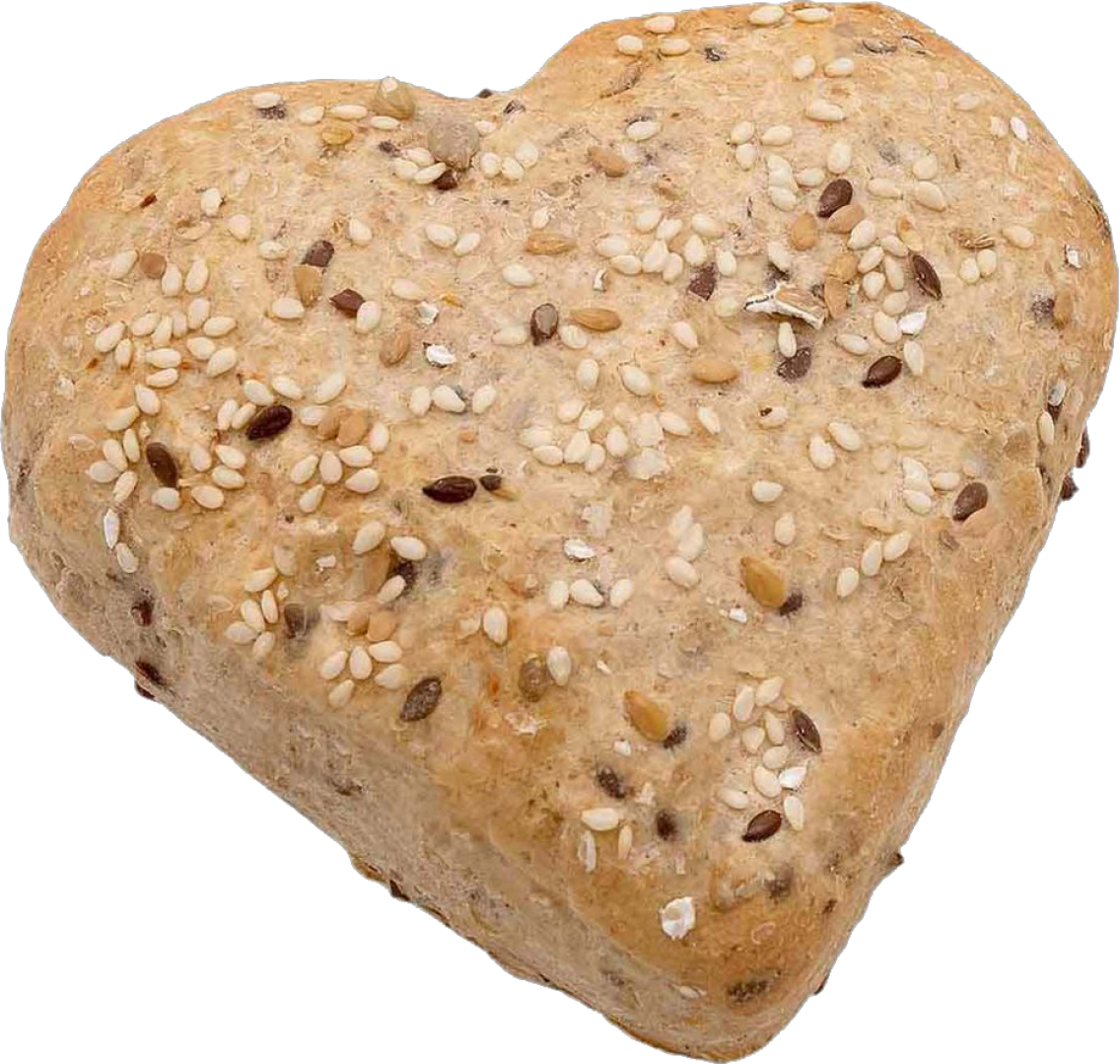Körner Herzbrötchen