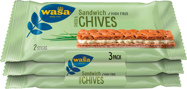 Wasa Sandwich oder Tasty-Snacks