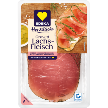 EDEKA GENUSSMOMENTE - Graved Lachsfleisch