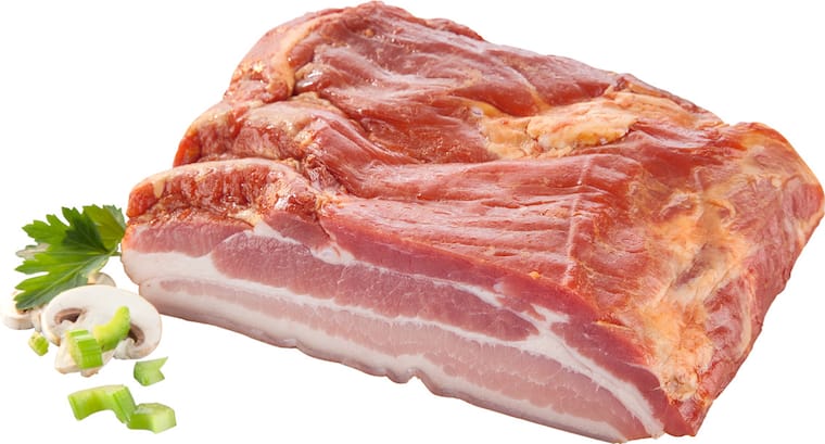 Räucherbauchfleisch