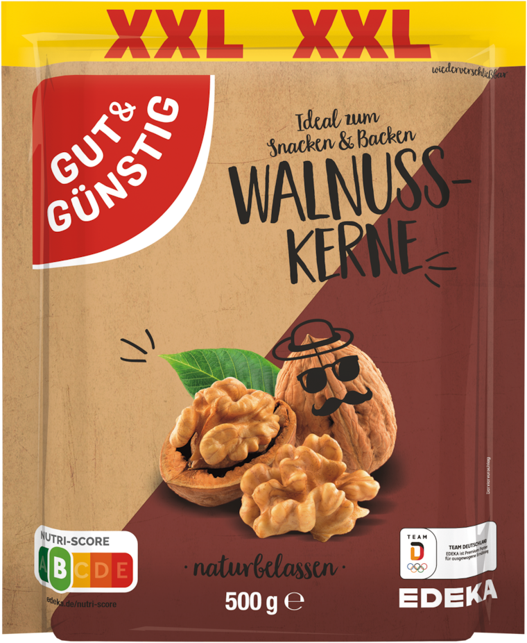 GUT&GÜNSTIG Walnusskerne XXL