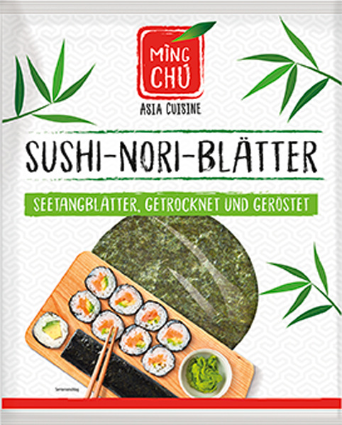 Ming Chu Sushi-Nori-Blätter