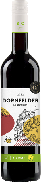 Pfalz Bio Dornfelder Rotwein trocken