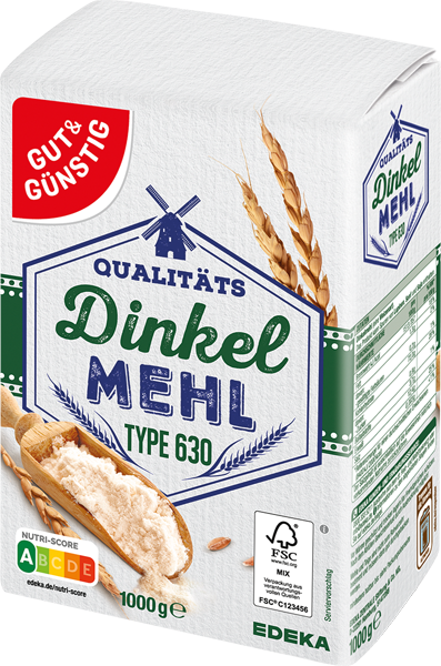 GUT&GÜNSTIG Qualitäts-Dinkelmehl