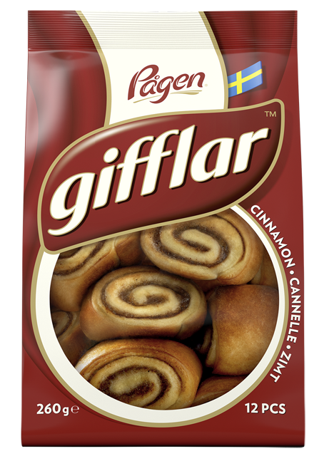 Pagen Gifflar Hefegebäck Zimt oder Vanilla