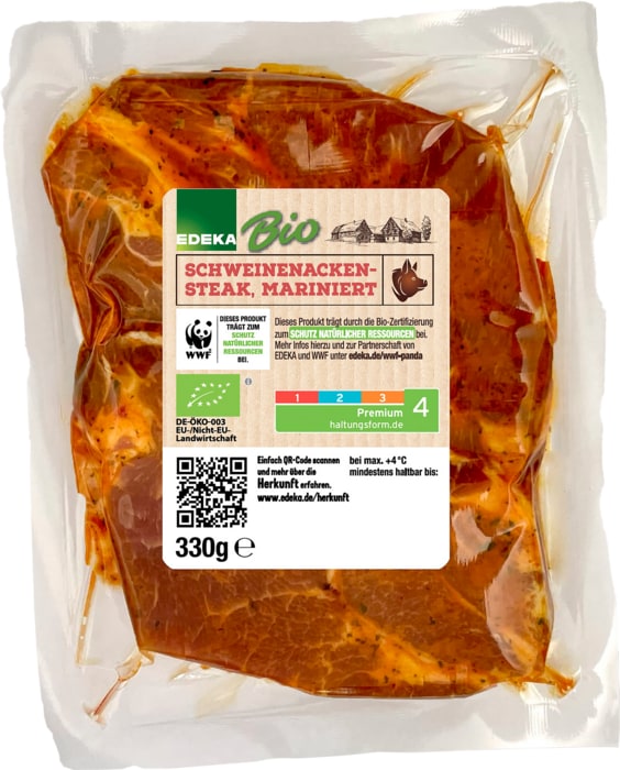 EDEKA Bio Bio-Schweine-Nackensteak*