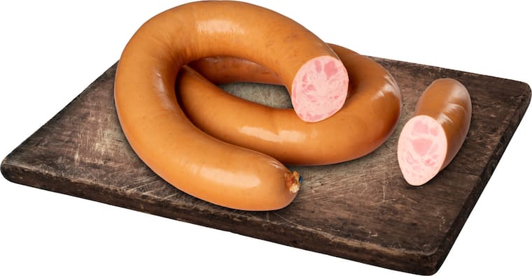 Bauernschätze Schinkenfleischwurst im Ring