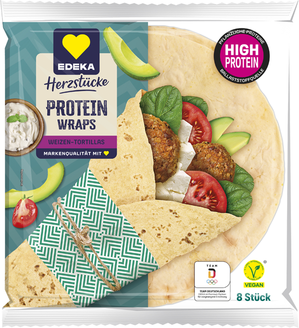 EDEKA Herzstücke Protein Wraps