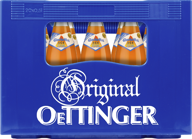 Original Oettinger Glorietta ACE, Apfelschorle oder Iso Sport