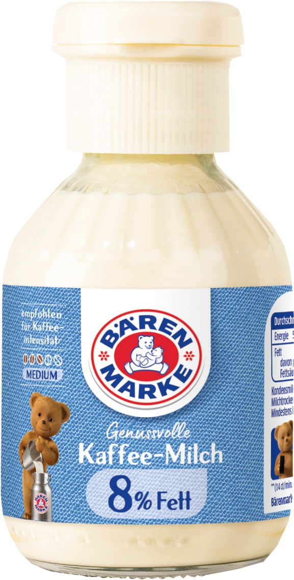 Bären Marke Genussvolle Kaffee-Milch
