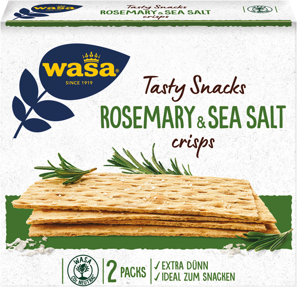 Wasa Sandwich oder Tasty-Snacks