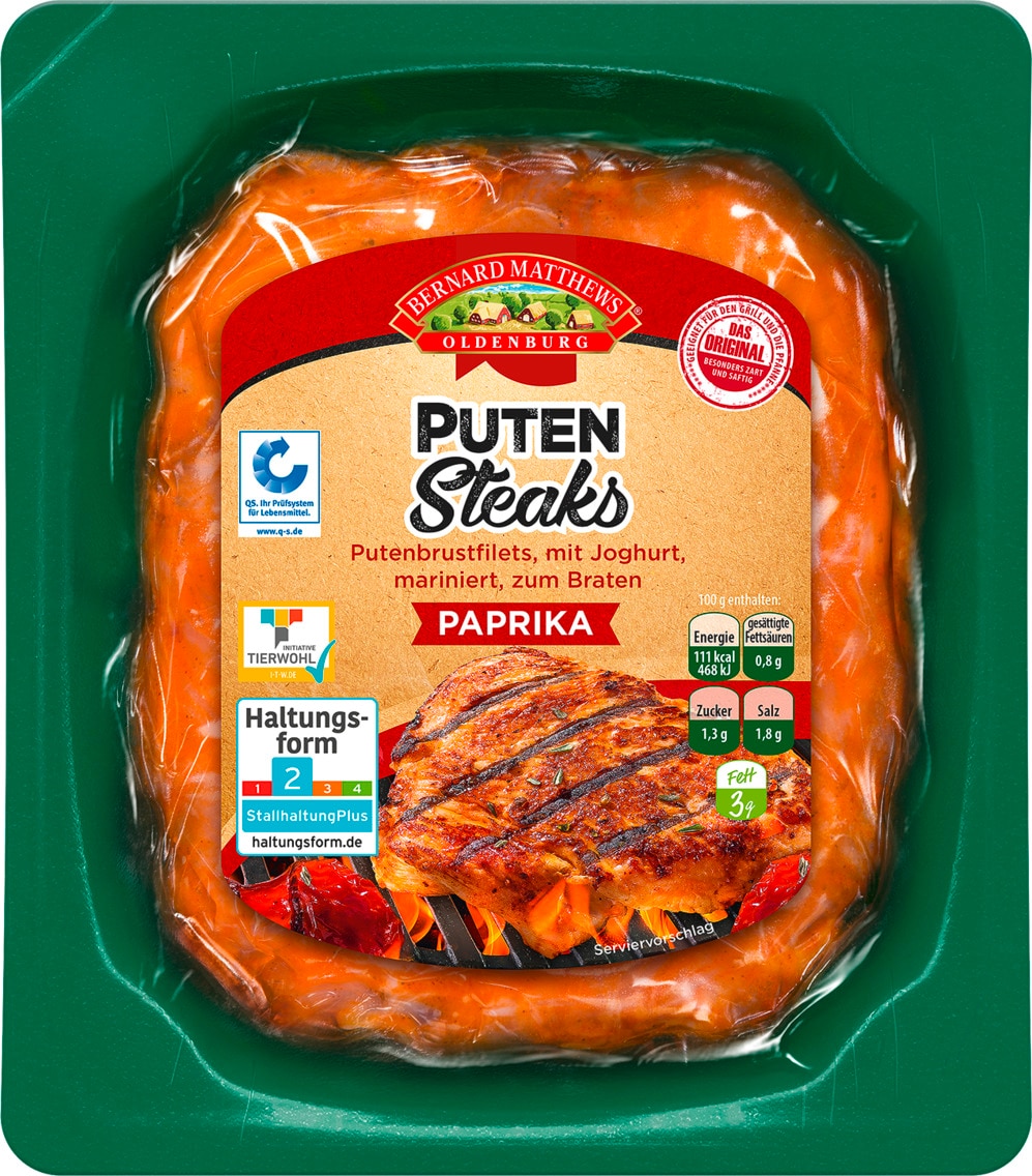 Bernard Matthews Puten Steaks
