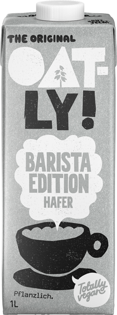Oatly Hafer No Sugars oder Hafer Barista Edition