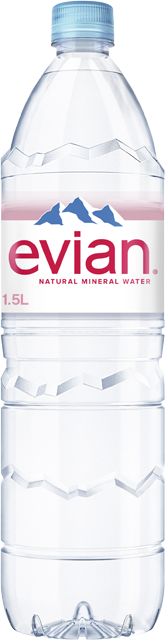 Evian Naturell Mineralwasser