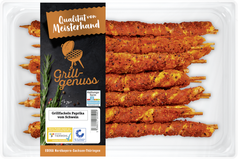 Grillfackeln Paprika