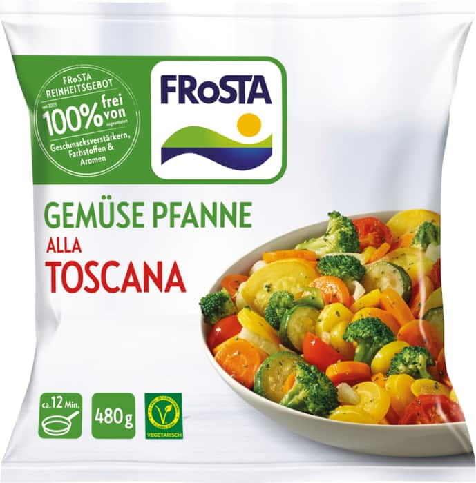 Frosta Fertiggericht je 375g Beutel oder Gemüse-Pfanne