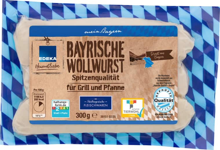 EDEKA Heimatliebe Bayrische Wollwurst*
