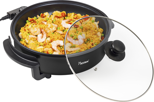 bestron Partypfanne „AHP300BL“ 