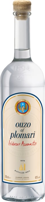 ouzo of plomari Isidoros Azvanitis