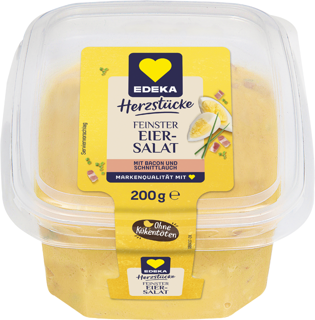 EDEKA Herzstücke feinster Eiersalat