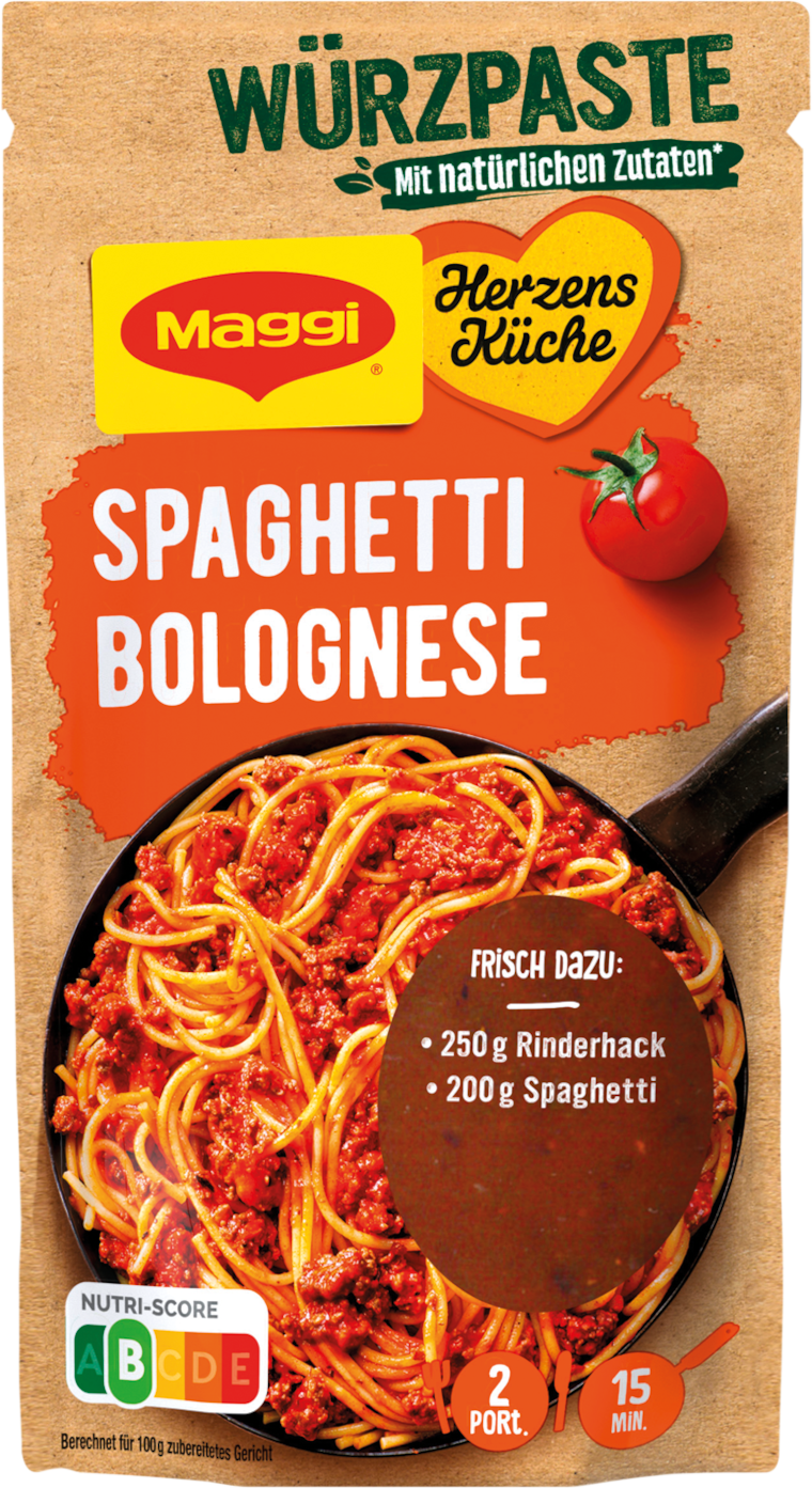 Maggi Fix-Produkte, Herzensküche oder Würzpaste