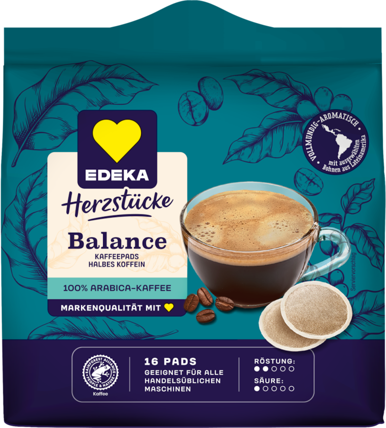 EDEKA Herzstücke Kaffeepads