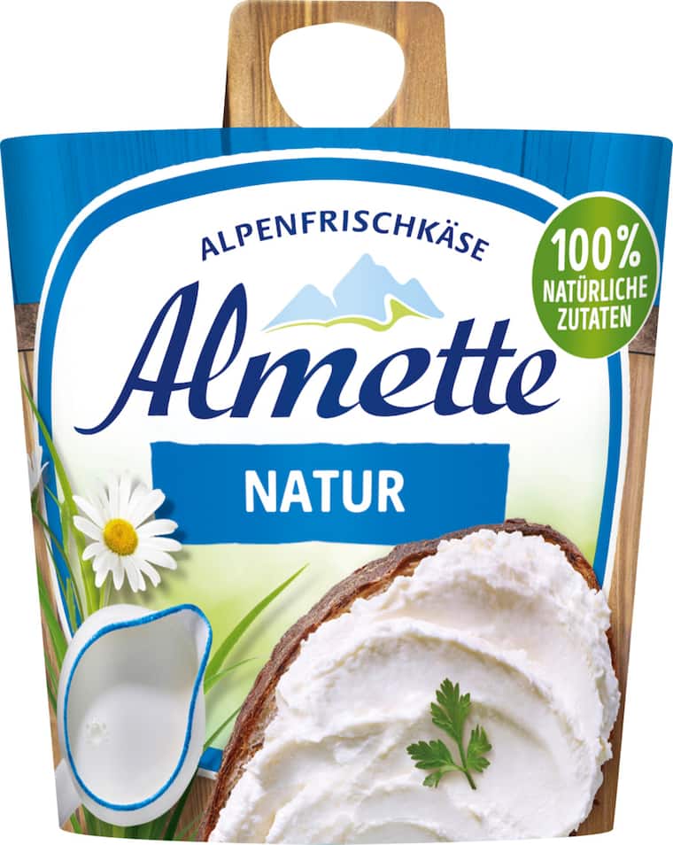 Almette Alpenfrischkäse oder -zubereitung