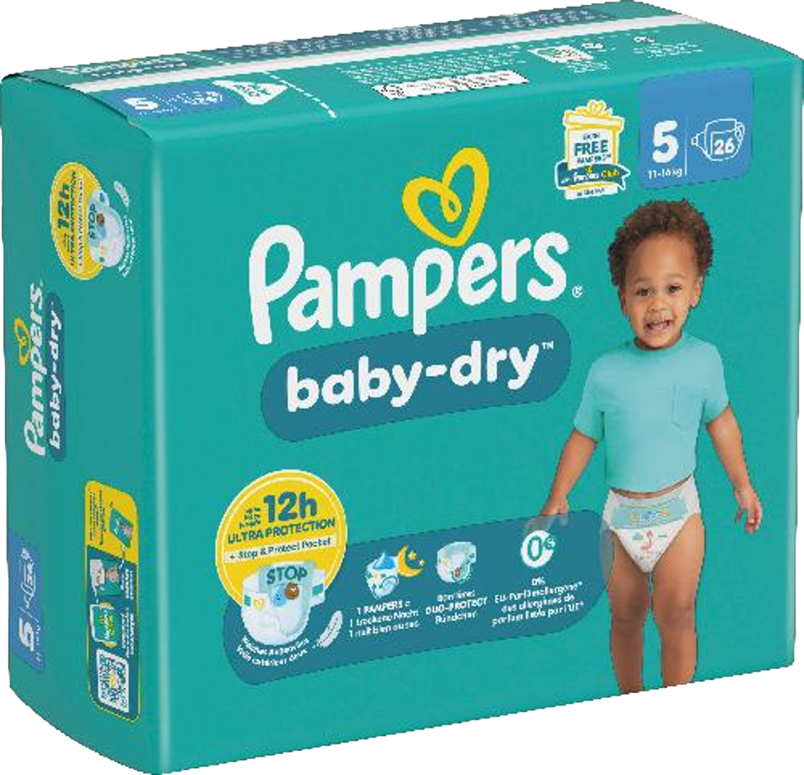 Pampers Höschenwindeln oder Pants