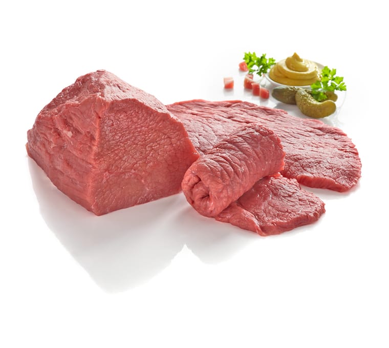 Jungbullen-Rouladen* ohne Füllung, -Braten* oder -Gulasch*