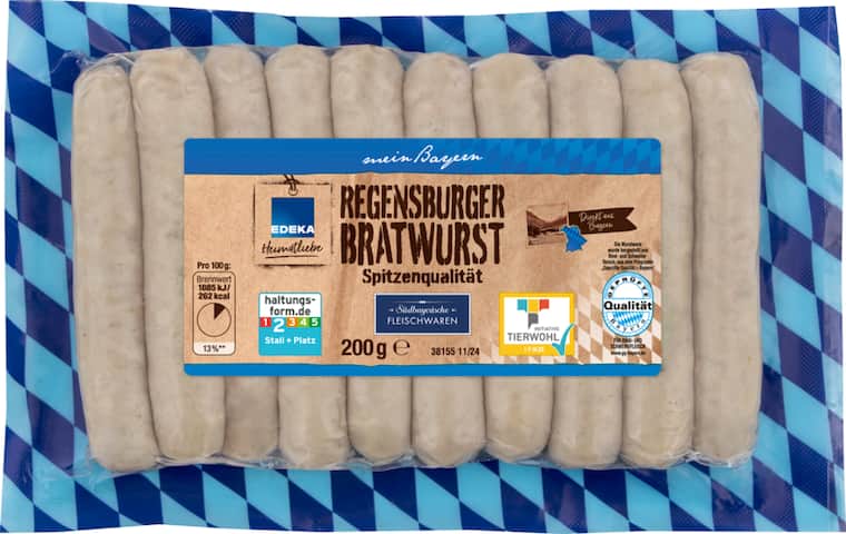 EDEKA Heimatliebe Regensburger Bratwurst*