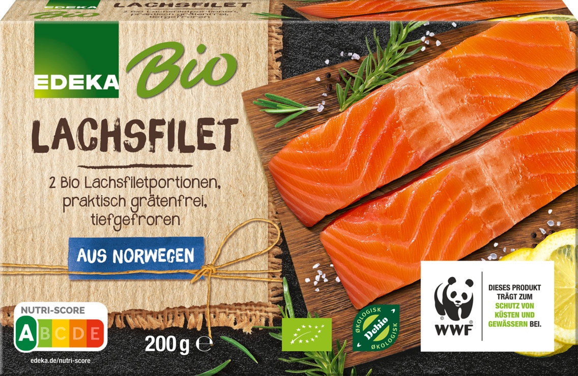 EDEKA Bio WWF Lachsfilet