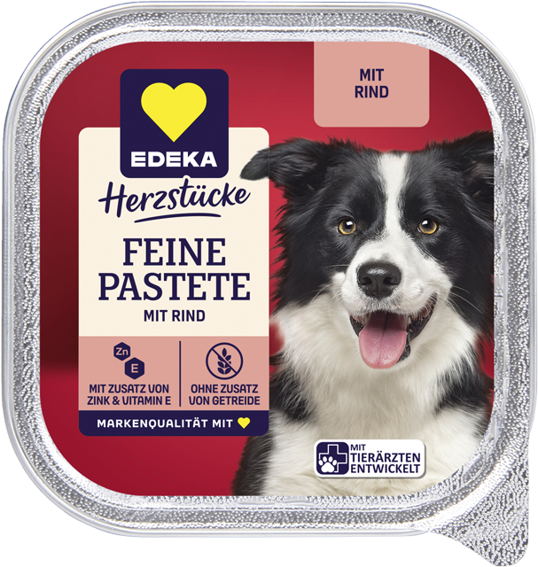 EDEKA Herzstücke Hundenahrung Feine Pastete