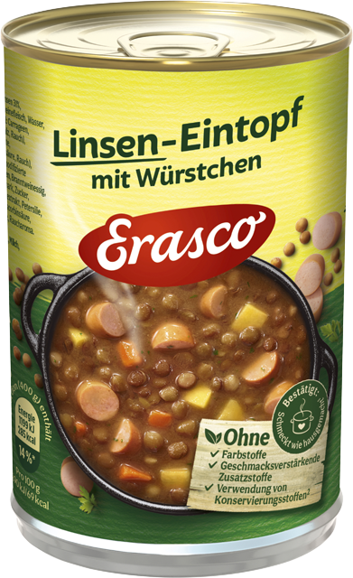 Erasco Suppen und Eintöpfe 