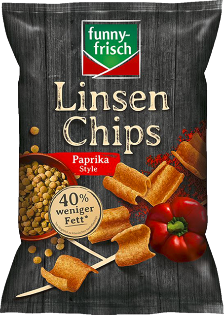 Funnyfrisch Linsenchips Paprika 