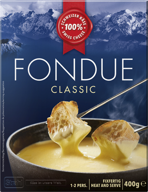 Schweizer Classic Käse-Fondue 