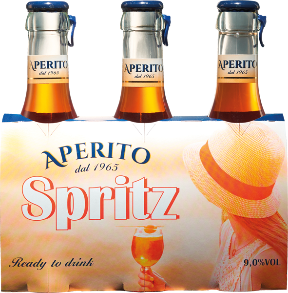 Aperito Spritz, Wild Berry, Limoncello Spritz oder White Peach