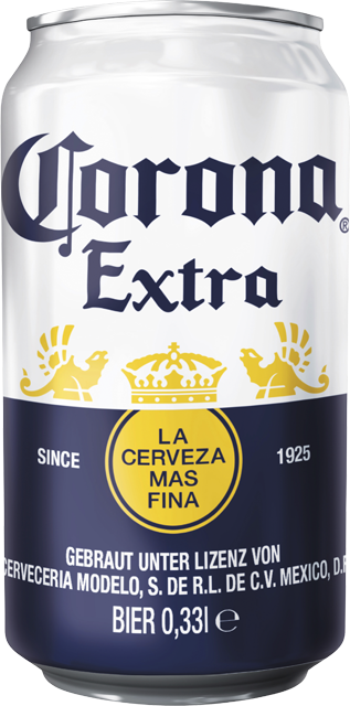 Corona Extra oder Heineken Lager Bier 