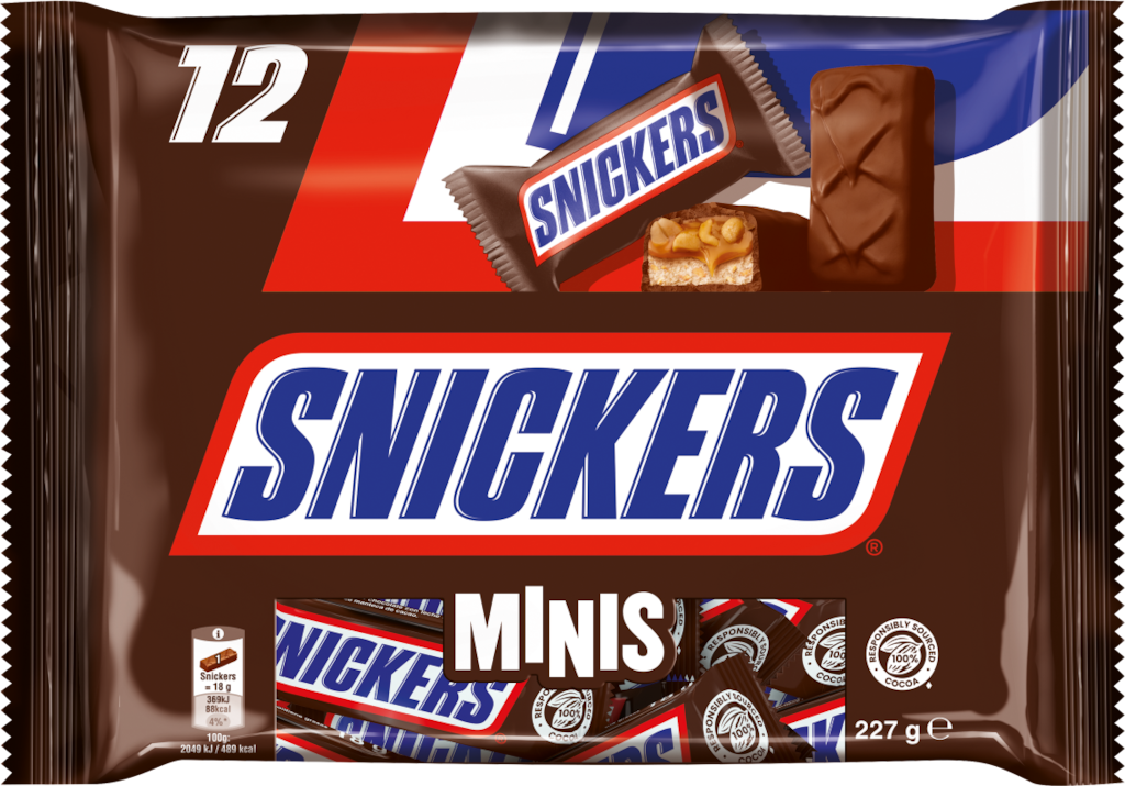 Mars, Snickers, Twix oder Milky Way