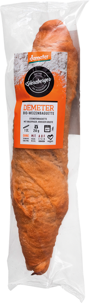 Herzberger Demeter Bio-Weizenbaguette