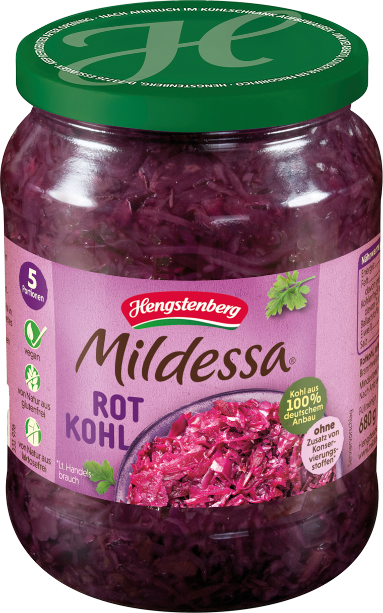 Hengstenberg Mildessa Rotkohl