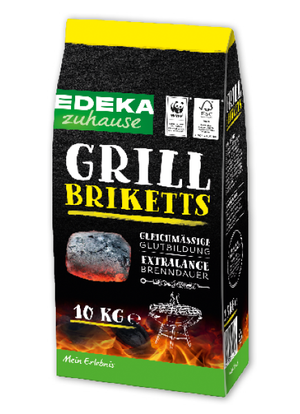 Grill-Holzkohlebriketts