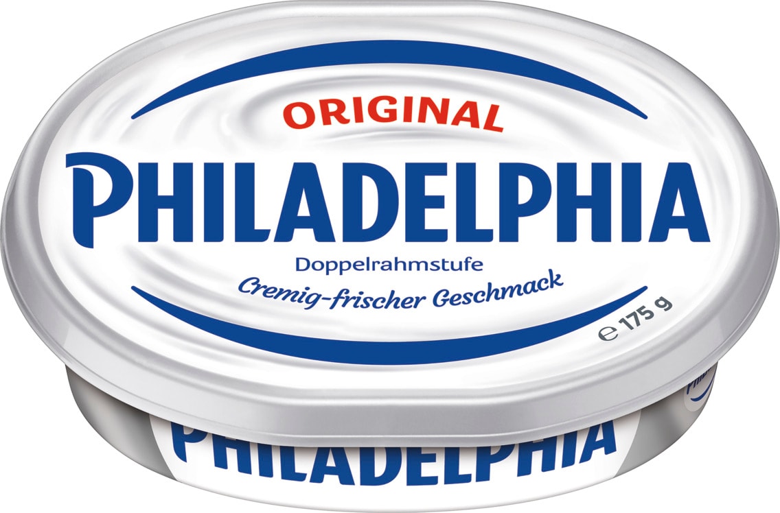 Philadelphia Frischkäse oder -zubereitung