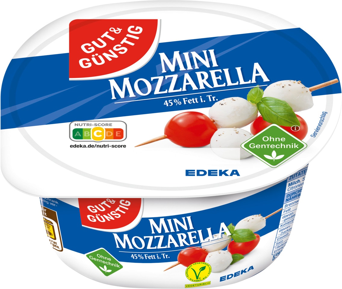 Gut & Günstig Mini Mozzarella