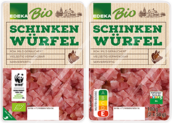 EDEKA Bio Schinkenwürfel